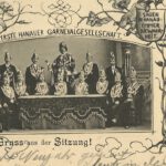 Eintrittskarte von 1904 dokumentiert Damenfasching in Hanau